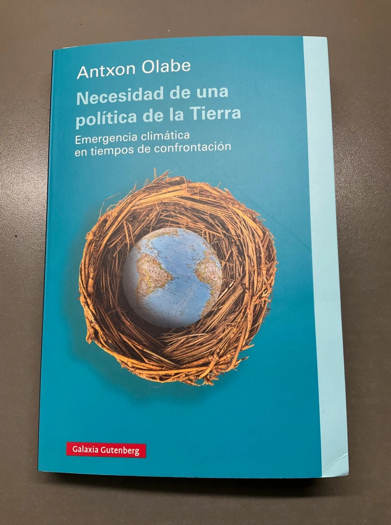 La Biblioteca de Orientación Lacaniana de la Sede de Bilbao junto con Zadig-España presentarán el libro de Antxon Olabe «Necesidad de una política de la&nbsp;tierra»